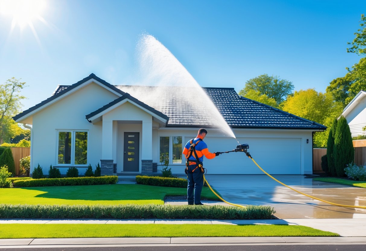 Så lämnar du huset i toppskick vid flytt börja med taktvätt
